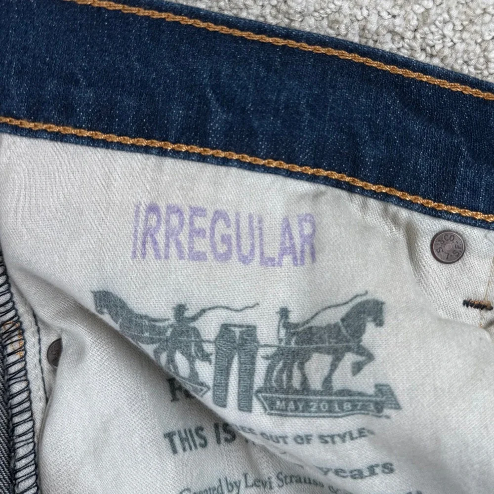 NEW Levi's 505 Men 38x30 (Actual 36x29) Regular Fit Stretch Straight Jeans *Read